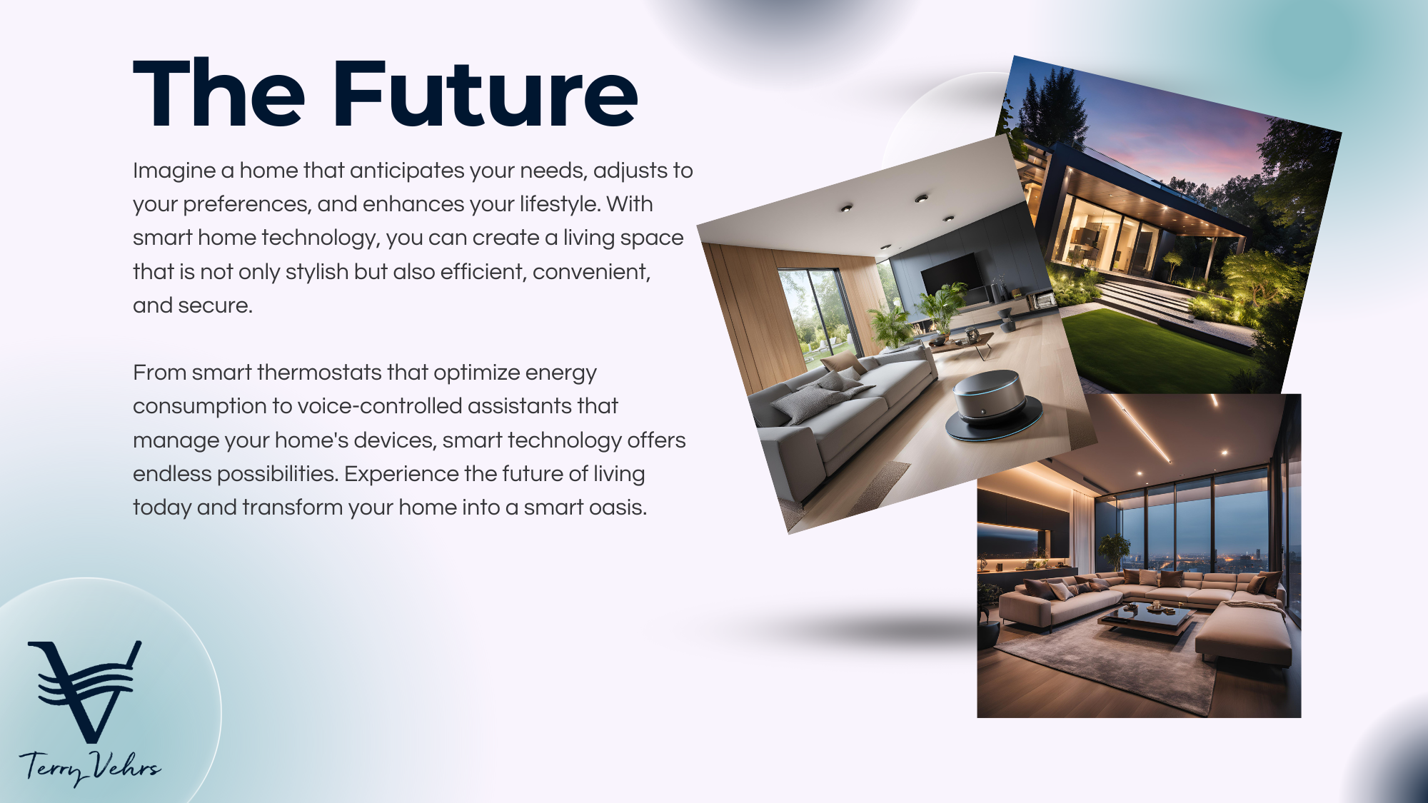 The Future of housing, Smart Homes, Smart Home Technology